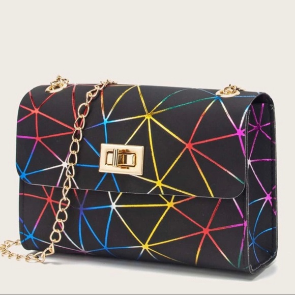 Geometric Pattern Purse - Picture 3 of 5